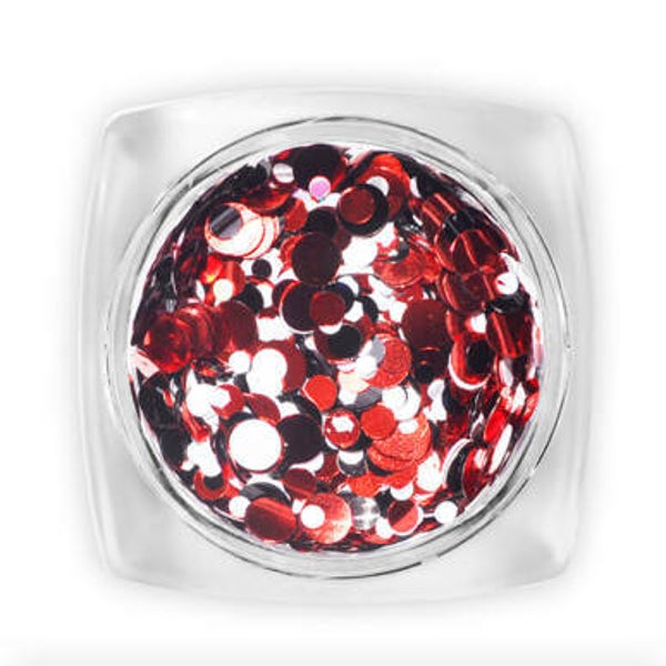 Confetti Metallic Effect D8