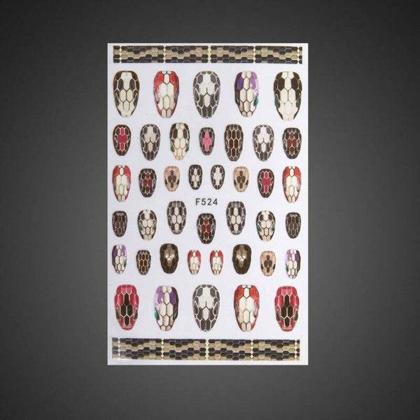 Sticker Nailart F524
