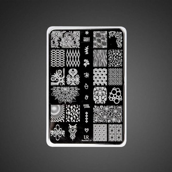 StampArt metallic plate YHMB25- L-01