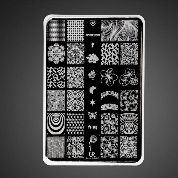 StampArt metallic plate YHMB25- L-07