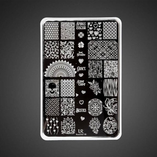 StampArt metallic plate YHMB25- L-10