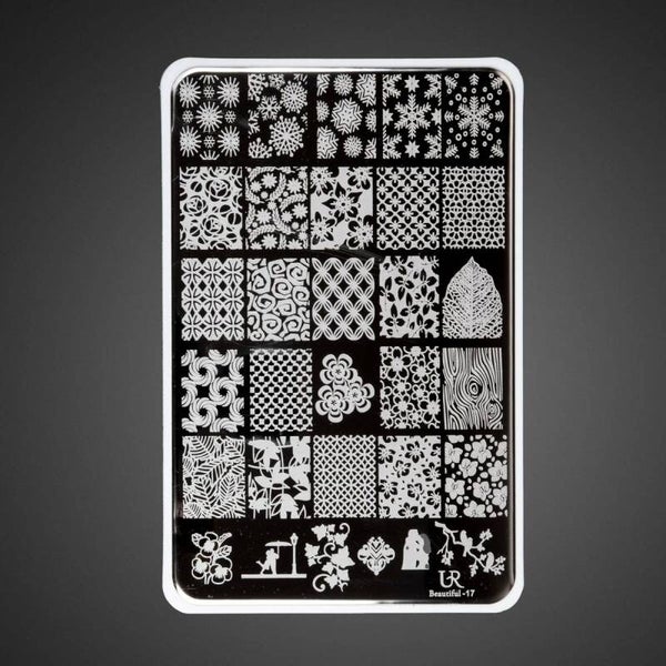 StampArt metallic plate YHMB25- L-17