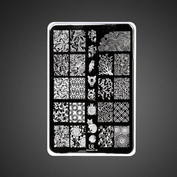 StampArt metallic plate YHMB25- L-18