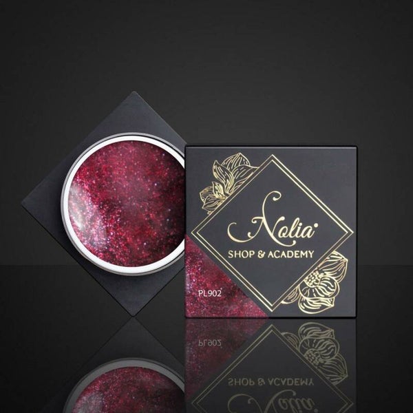 Platinum Glitter Gel 5ml - COLOR 902 - CHRISTMAS RED