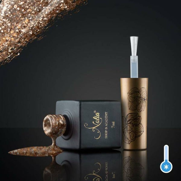 Gellak ST103 - Glitter Thermo BRONZE