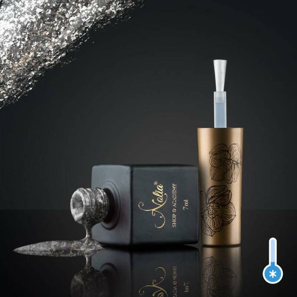 Gellak ST704 - Glitter Thermo GREY