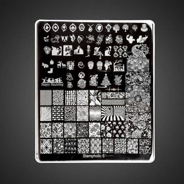 StampArt metallic plate YHMB15- XL- 06