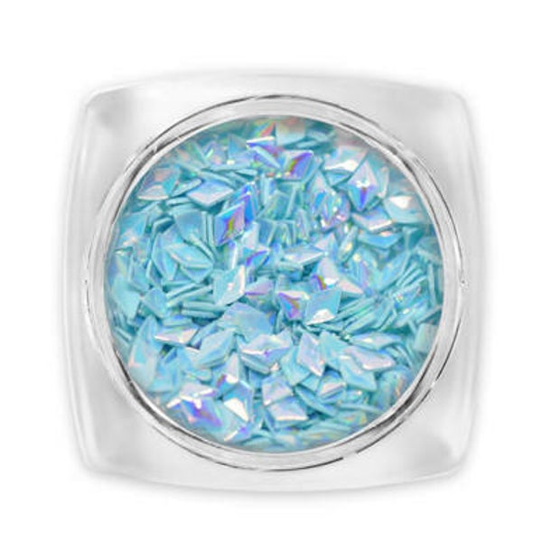 3D Diamond Pailletten - Blauw