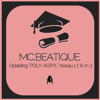 💅🏼Opleiding Poly Acryl – Niveau 1t/m3