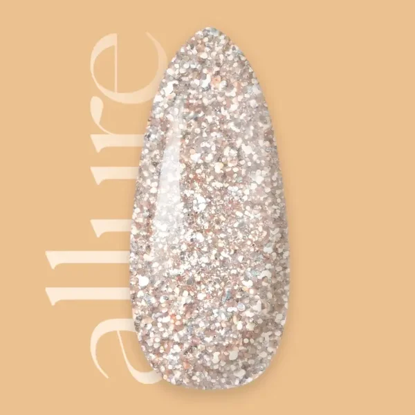 Allure gouden premium semi-permanente nagellak met glitter G002 - Blondie