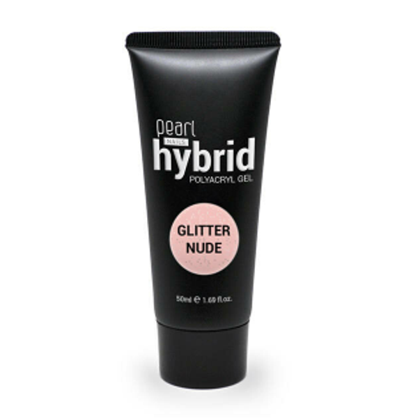 Hybride PolyAcryl Gel - Glitter Nude