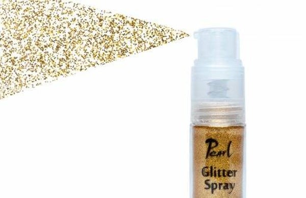 Glitter Spray - Licht Goud