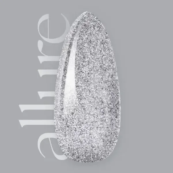 Allure Zilveren Refecterende premium semi-permanente nagellak R161 - Avalanche