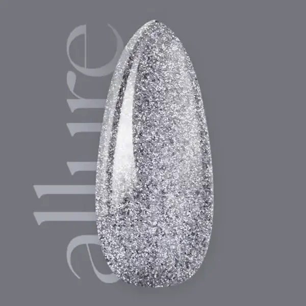 Allure Grijze Refecterende premium semi-permanente nagellak R162 - Frigid
