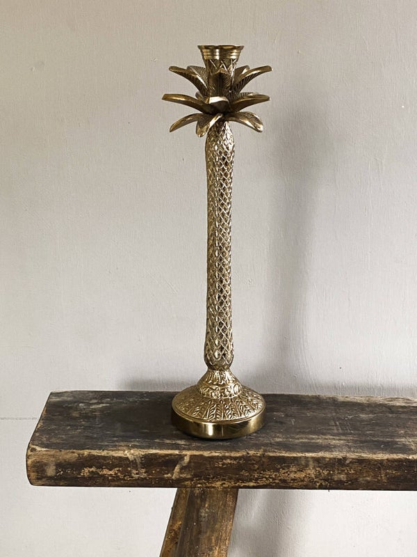 Kandelaar Palm gold M