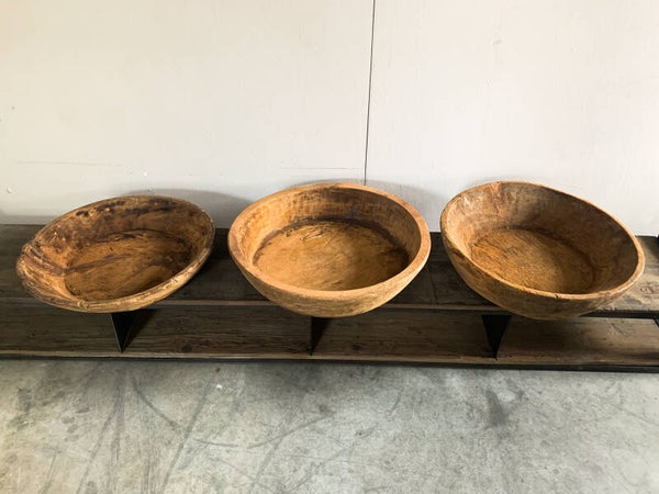 Houten bak L (uniek)