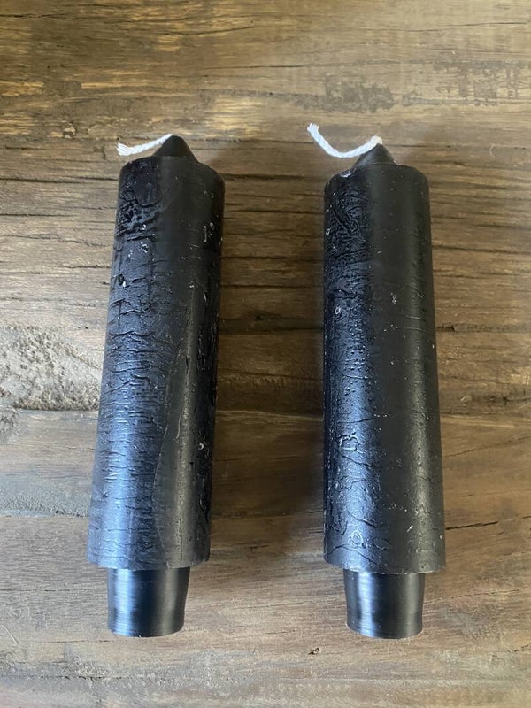 Kaarsen matzwart  (2 st.)