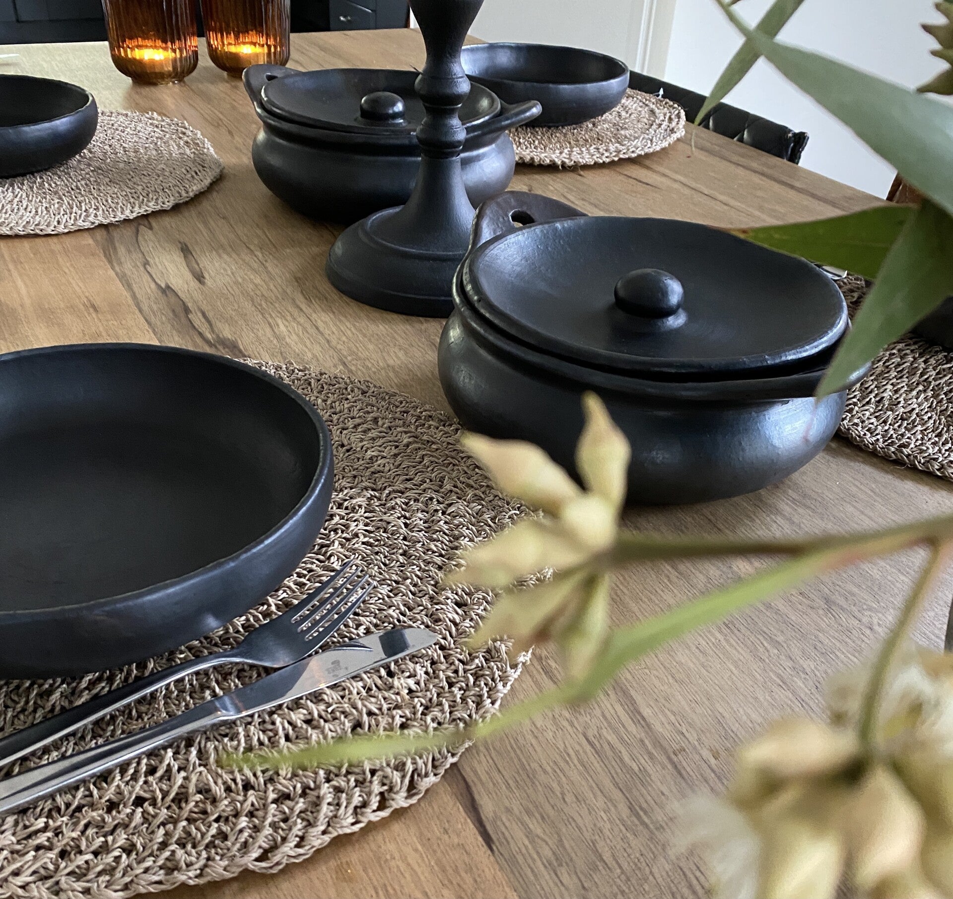 Burned Casserole  | Serveerpot Zwart | Bazar Bizar