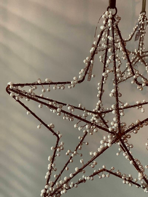 Star Kate white beads  Mrs. Bloom M | L