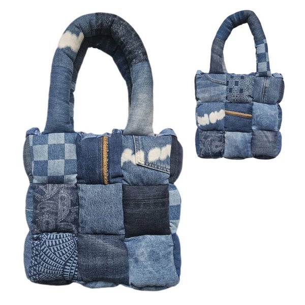 Mom×PunkPrincess 'Fully denim bag'