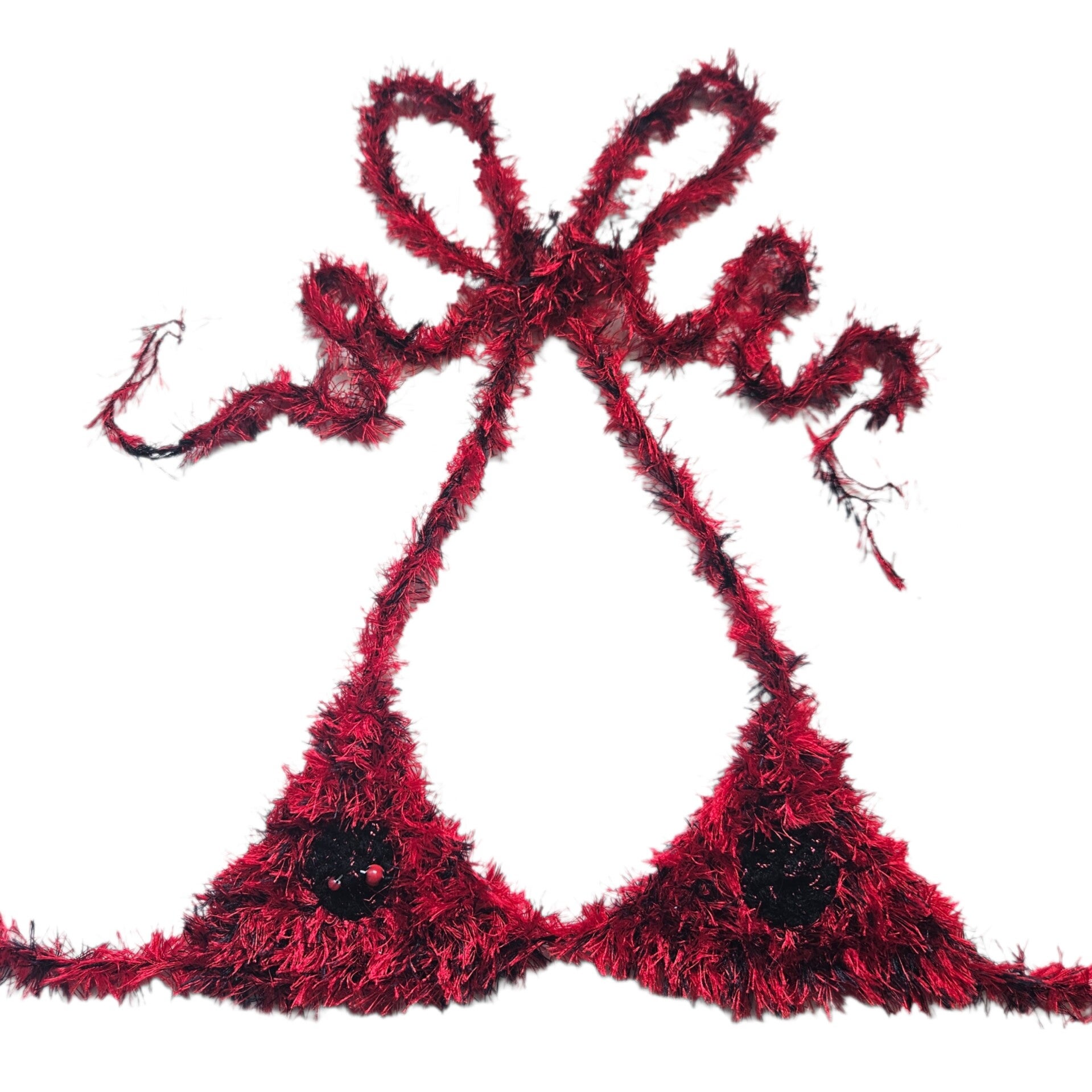 Fluffy Bikini RED QUEEN