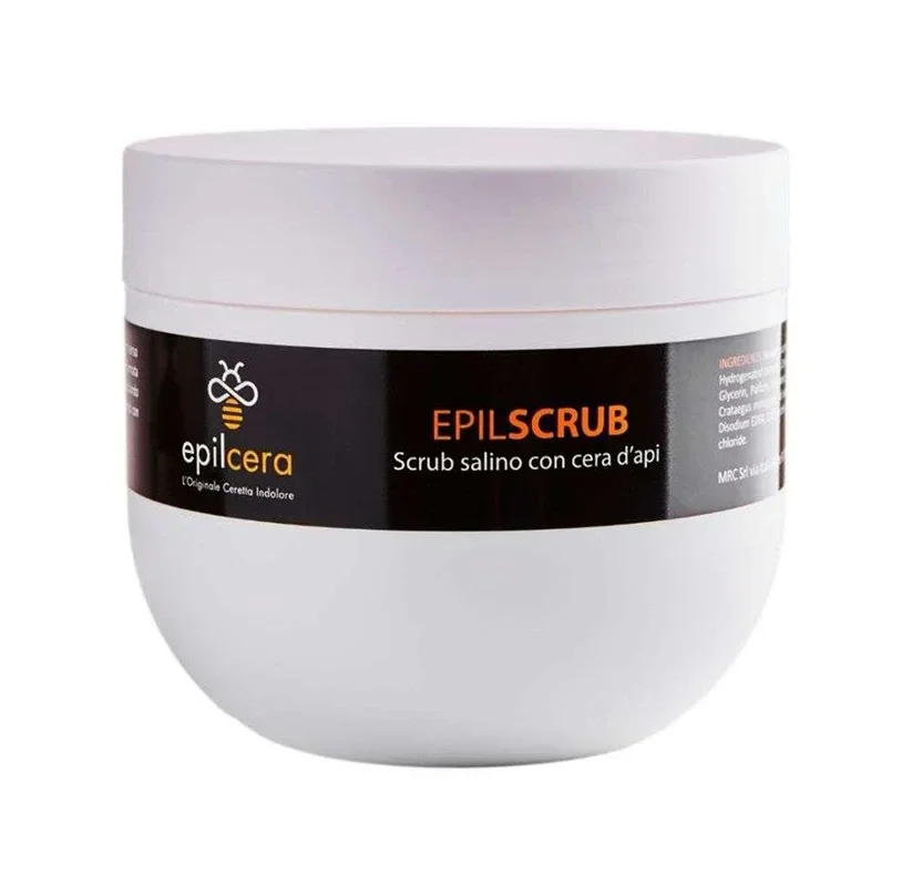 Epil Scrub- Scrub Corpo Pre-Epilazione – 250 ml Esfoliazione professionale per una pelle liscia, nutrita e pronta alla ceretta