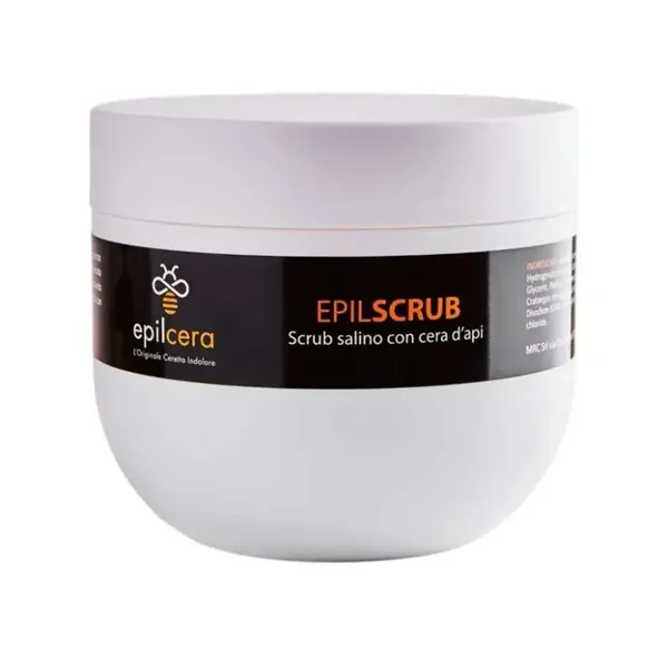 Epil Scrub- Scrub Corpo Pre-Epilazione – 250 ml Esfoliazione professionale per una pelle liscia, nutrita e pronta alla ceretta