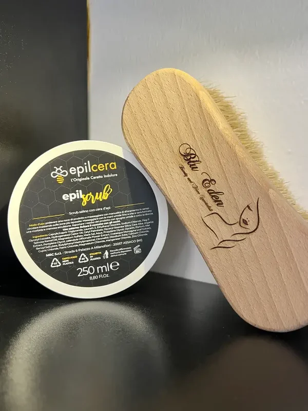 Epil Scrub- Scrub Corpo Pre-Epilazione – 250 ml Esfoliazione professionale per una pelle liscia, nutrita e pronta alla ceretta