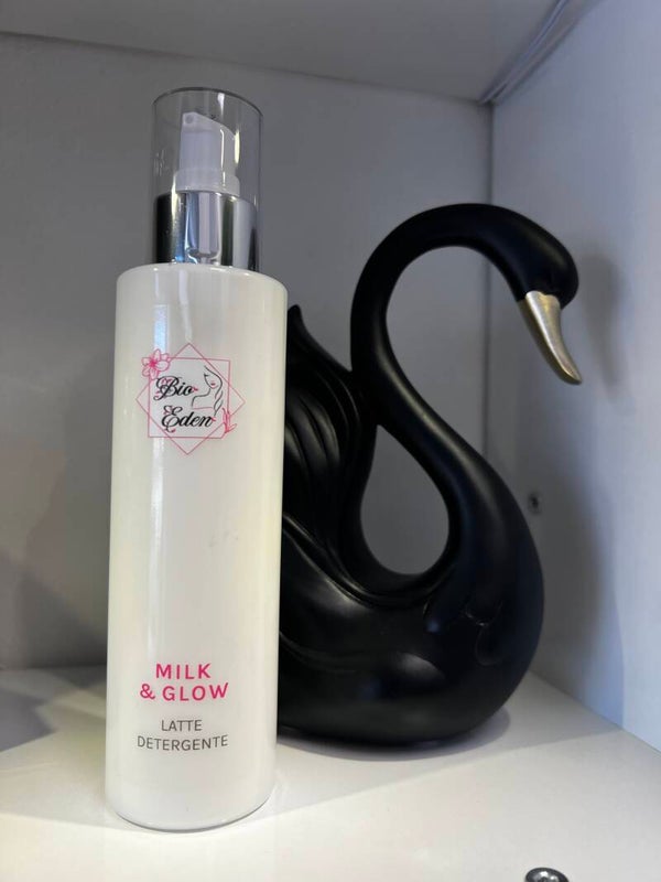🥛 Milk & Glow – Latte Detergente Viso 200 ml | Bio Eden
