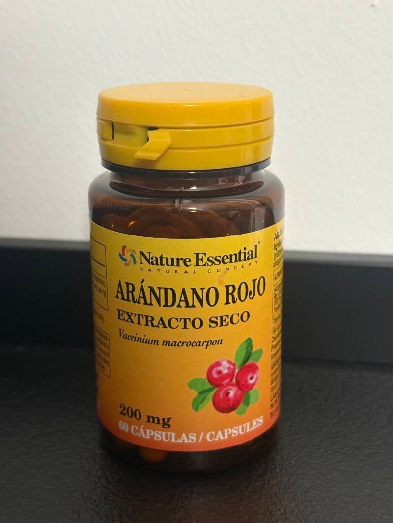 ARÁNDANO ROJO 200 mg . 60 cápsulas