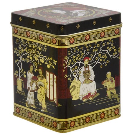 Lata black jap, para 125 gr.