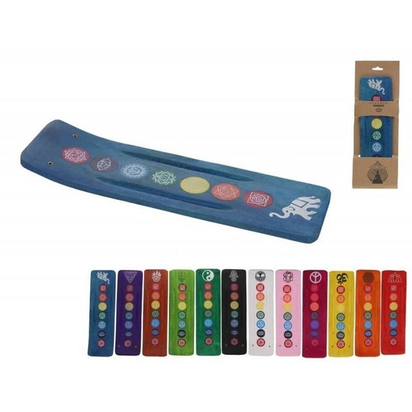 INCENSARIO DOBLE BHAKTI COLORES CHAKRAS