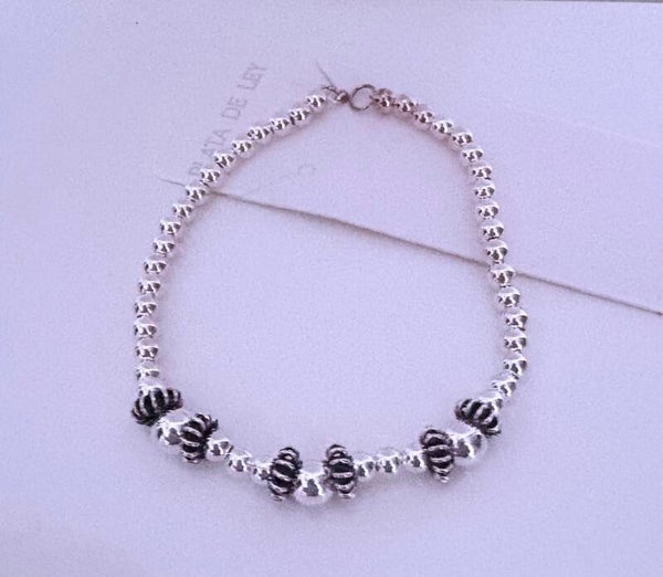 PULSERA DE 19 CM DE PLATA DE LEY PROCEDENTE DE BALI INDONESIA