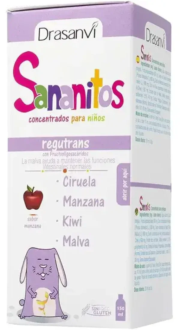 Sananitos Regutrans Jarabe SinGluten 150ml Drasanvi