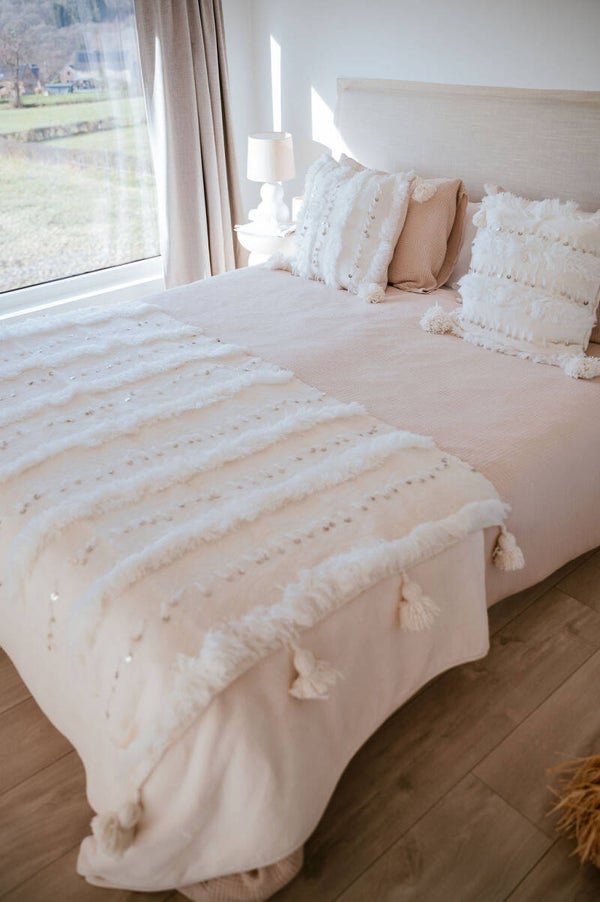 Recouvre pied de lit