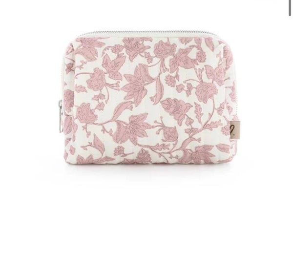 Pink Blossom Make-up/ toilet tasje