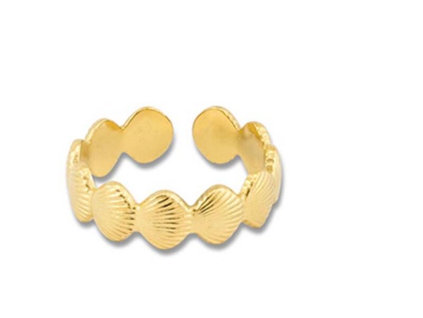 🐚 Ring – Seashell Glow