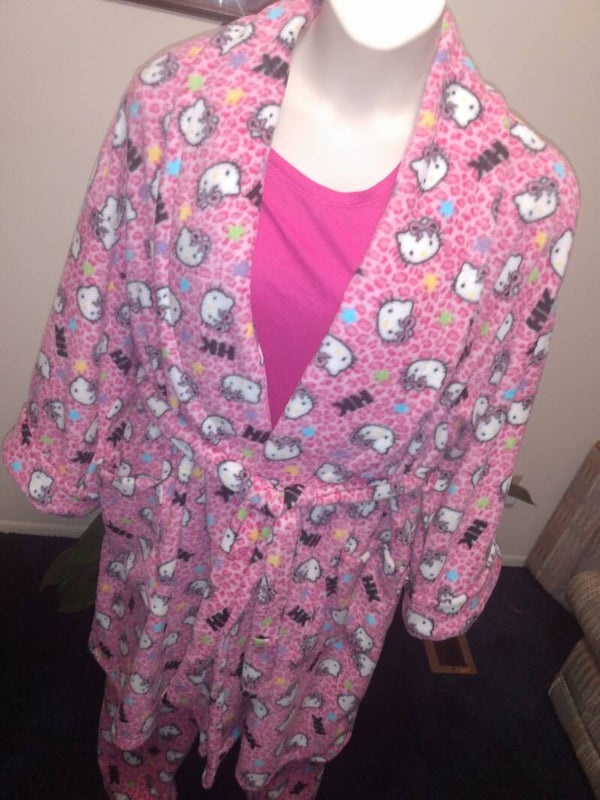 Ladies Robe and Slippers