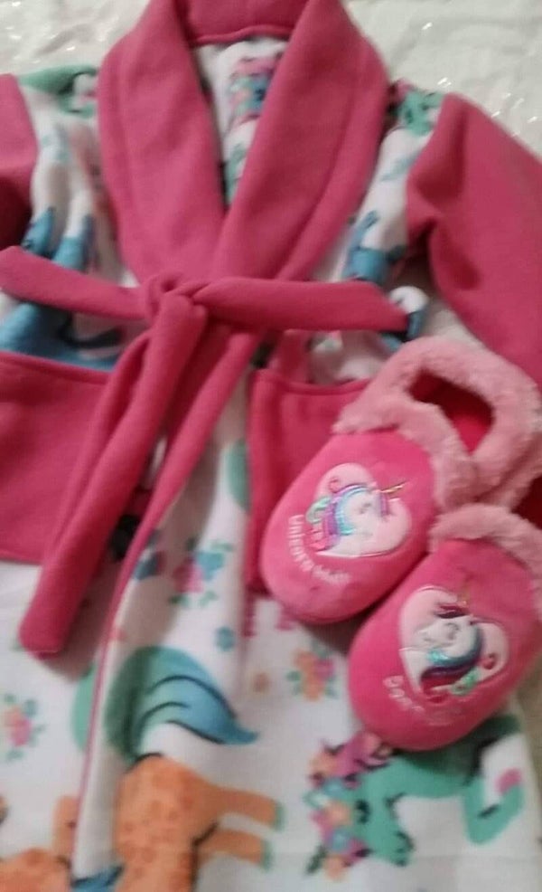 Kids Robes and slippers