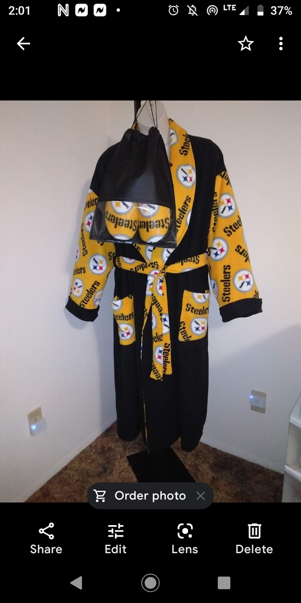 Unisex Robe w/Matching Slippers