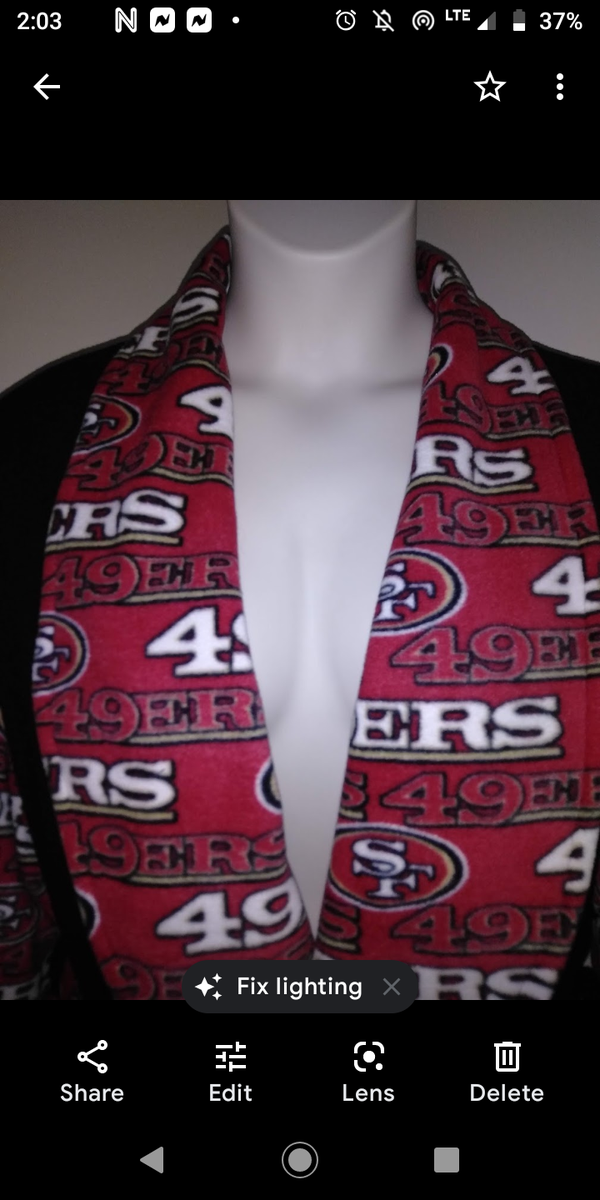 Unisex Robe w/Matching Slippers