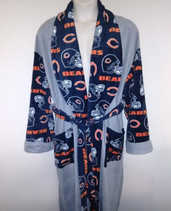Unisex Robe w/Matching Slippers