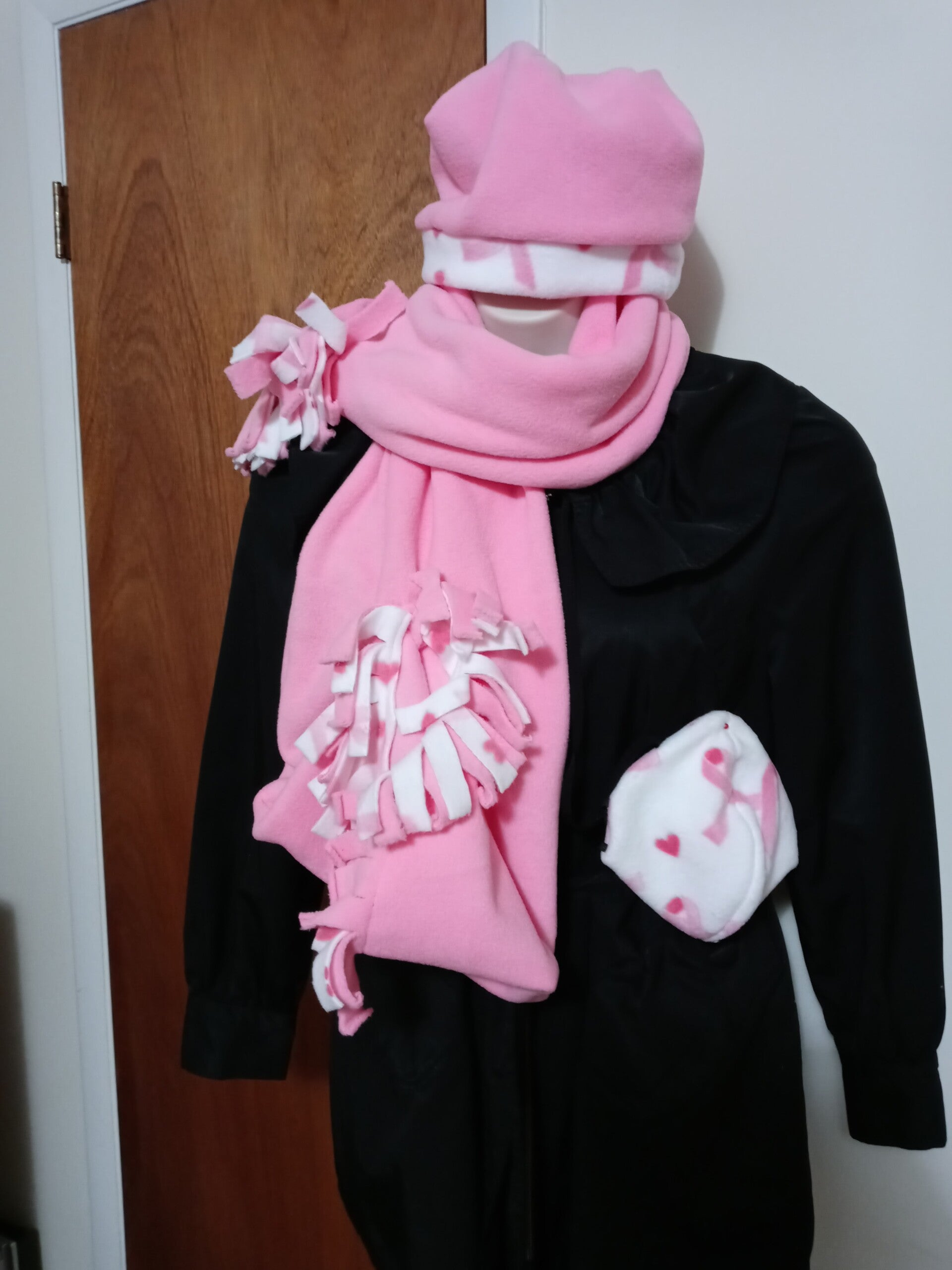 Pink Scarf set