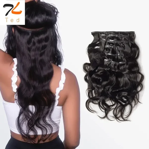 TP Hair Body Wavy Seamless Clip-Ins
