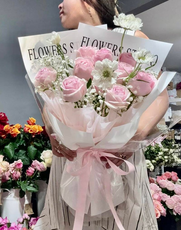 Pretty in pink bouquet