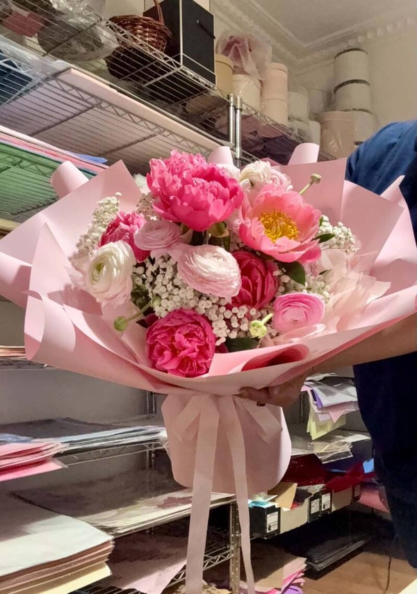 Seasonal Peonies Bouquet