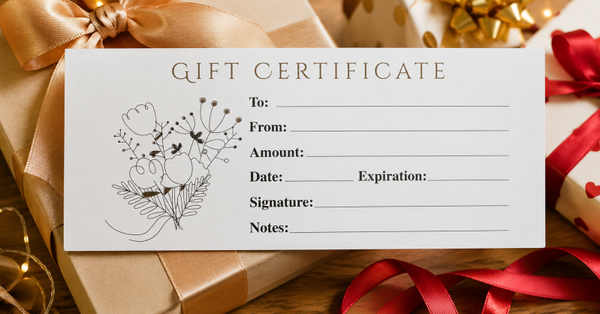 GIFT CERTIFICATES