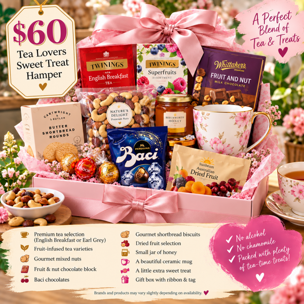 *☕ TEA LOVERS SWEET TREAT HAMPER - $60 ☕*
