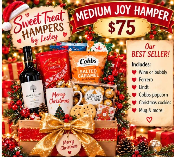 *🎄 OUR BEST SELLER! MEDIUM JOY HAMPER - $75 🎄*