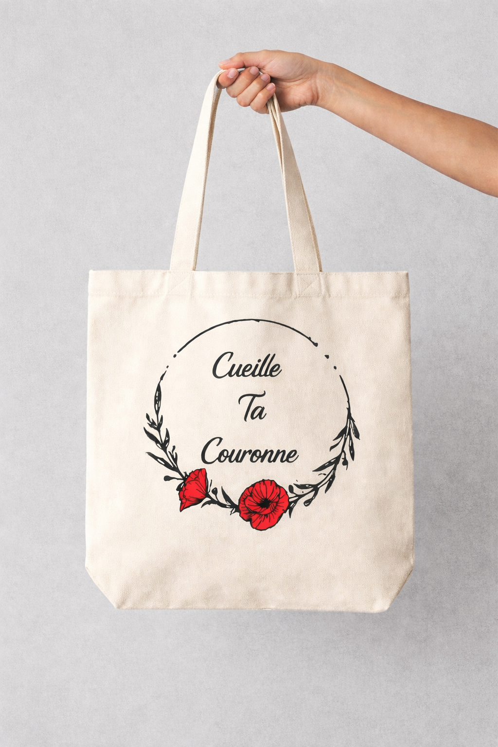 Tote bag couronne